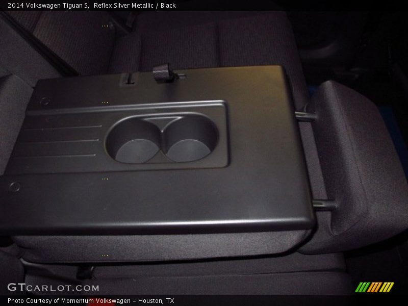 Reflex Silver Metallic / Black 2014 Volkswagen Tiguan S
