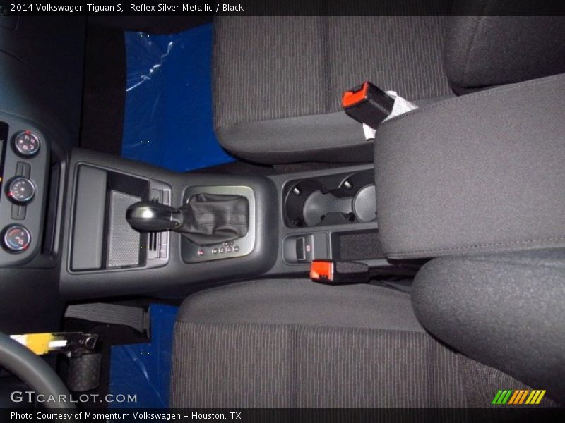 Reflex Silver Metallic / Black 2014 Volkswagen Tiguan S