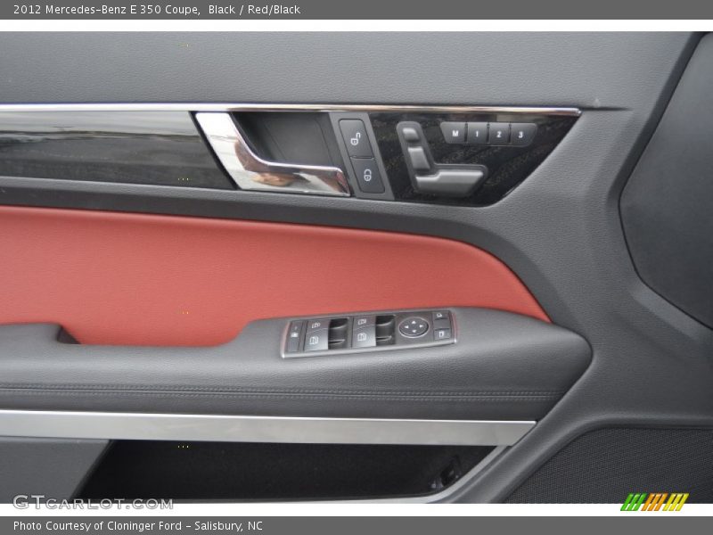 Controls of 2012 E 350 Coupe