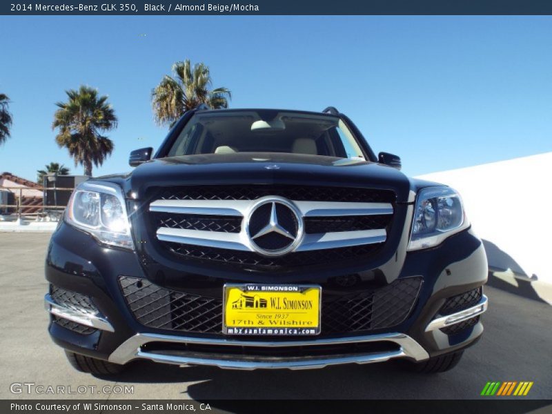 Black / Almond Beige/Mocha 2014 Mercedes-Benz GLK 350