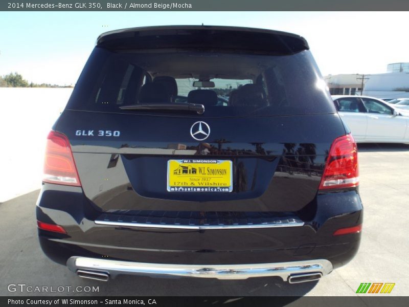 Black / Almond Beige/Mocha 2014 Mercedes-Benz GLK 350