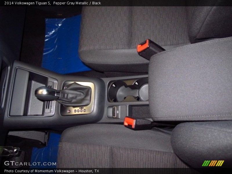 Pepper Gray Metallic / Black 2014 Volkswagen Tiguan S