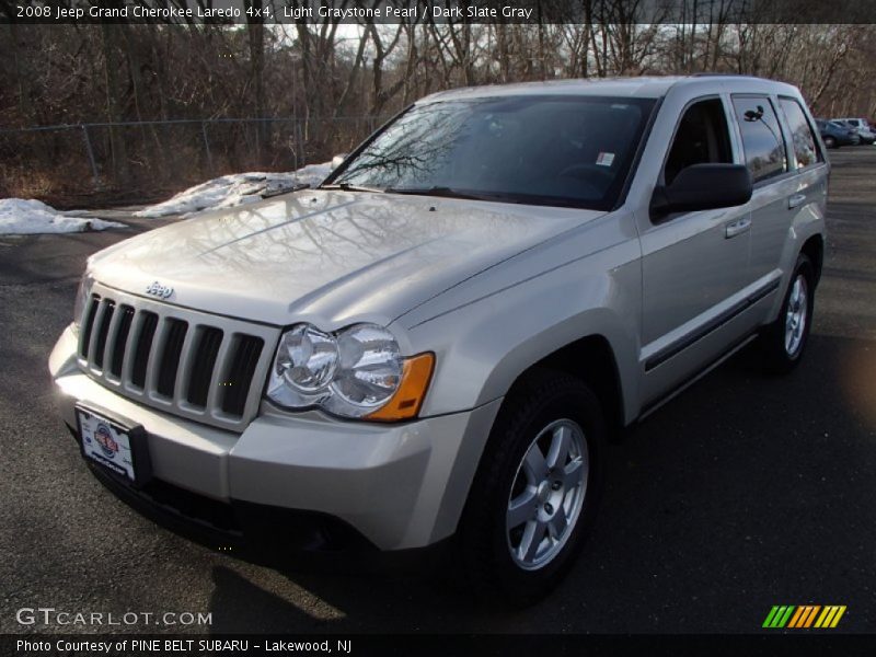 Light Graystone Pearl / Dark Slate Gray 2008 Jeep Grand Cherokee Laredo 4x4