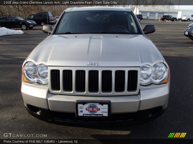Light Graystone Pearl / Dark Slate Gray 2008 Jeep Grand Cherokee Laredo 4x4
