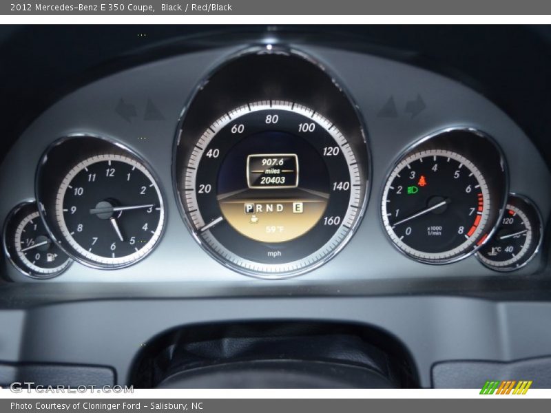  2012 E 350 Coupe 350 Coupe Gauges