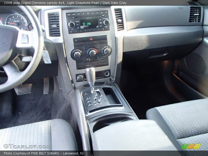 Light Graystone Pearl / Dark Slate Gray 2008 Jeep Grand Cherokee Laredo 4x4