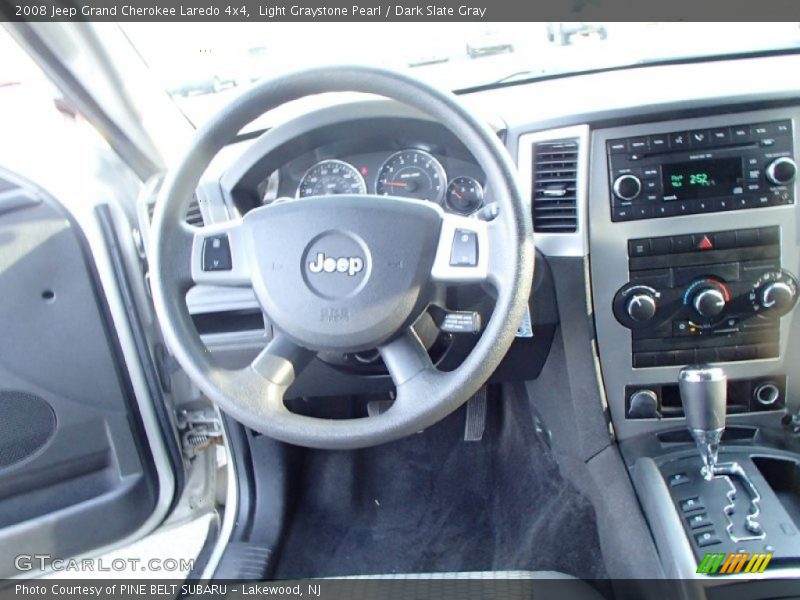 Light Graystone Pearl / Dark Slate Gray 2008 Jeep Grand Cherokee Laredo 4x4
