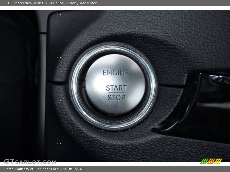 Controls of 2012 E 350 Coupe