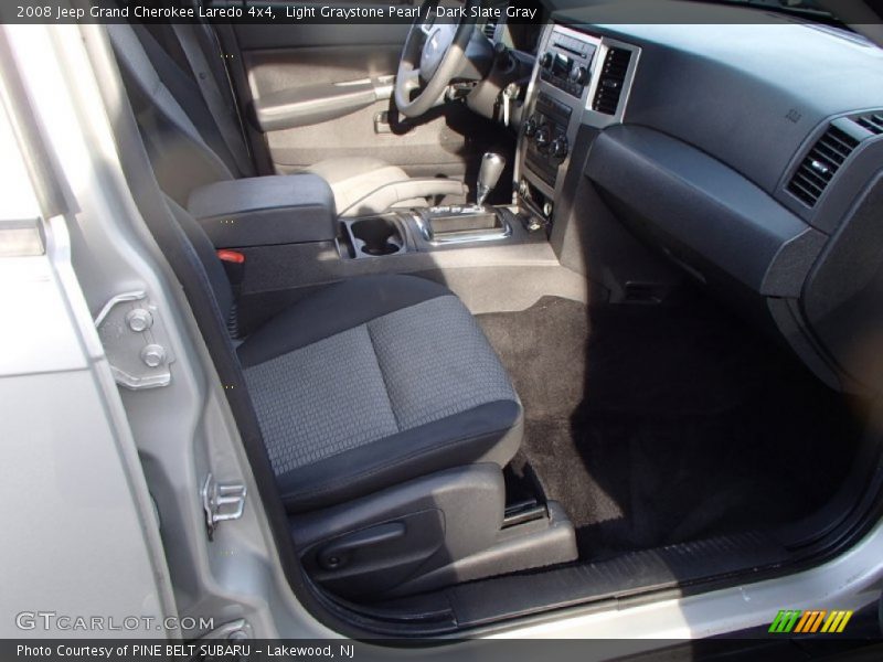 Light Graystone Pearl / Dark Slate Gray 2008 Jeep Grand Cherokee Laredo 4x4