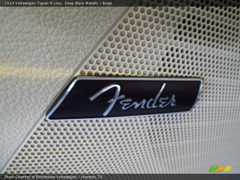 Deep Black Metallic / Beige 2014 Volkswagen Tiguan R-Line