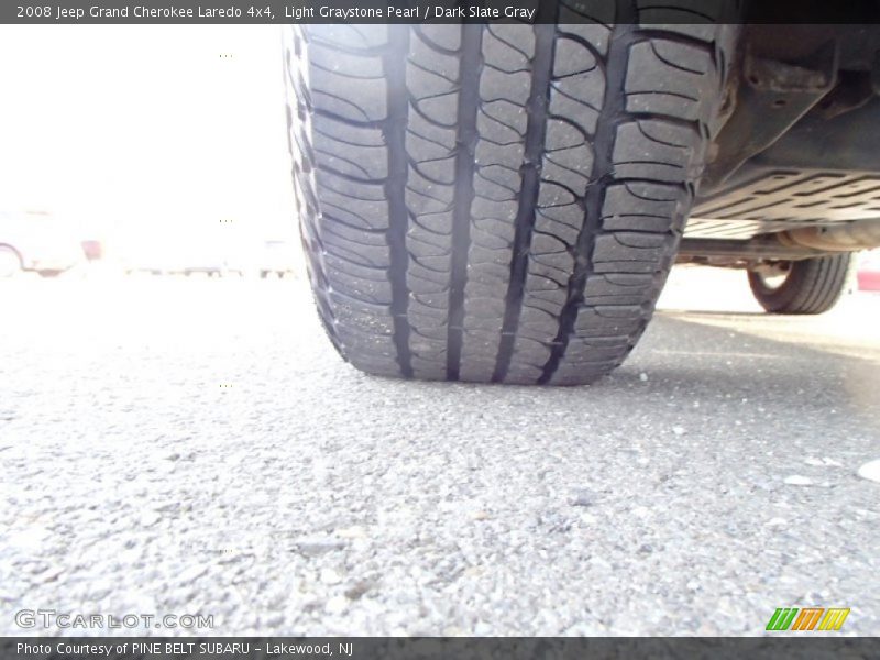 Light Graystone Pearl / Dark Slate Gray 2008 Jeep Grand Cherokee Laredo 4x4