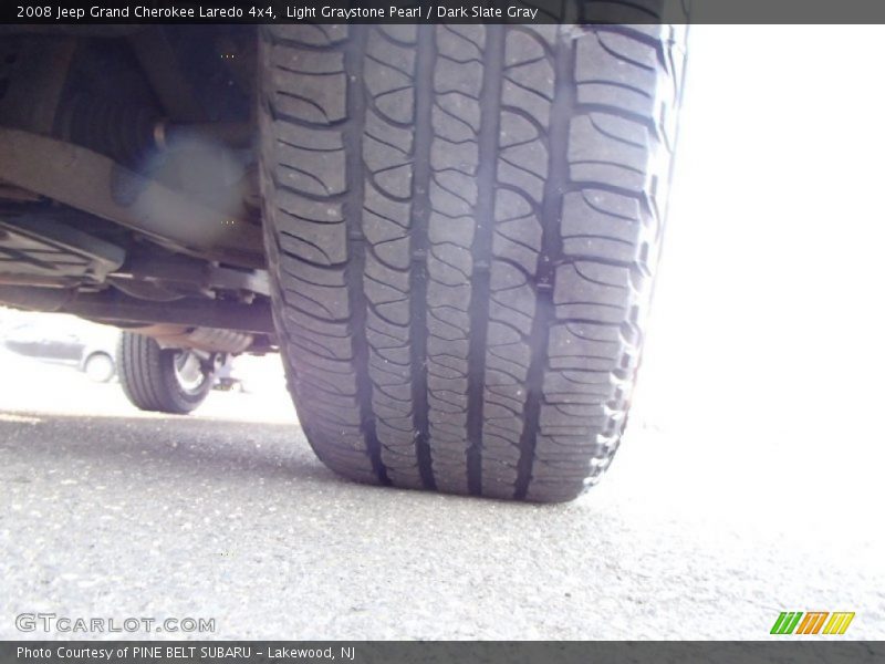 Light Graystone Pearl / Dark Slate Gray 2008 Jeep Grand Cherokee Laredo 4x4