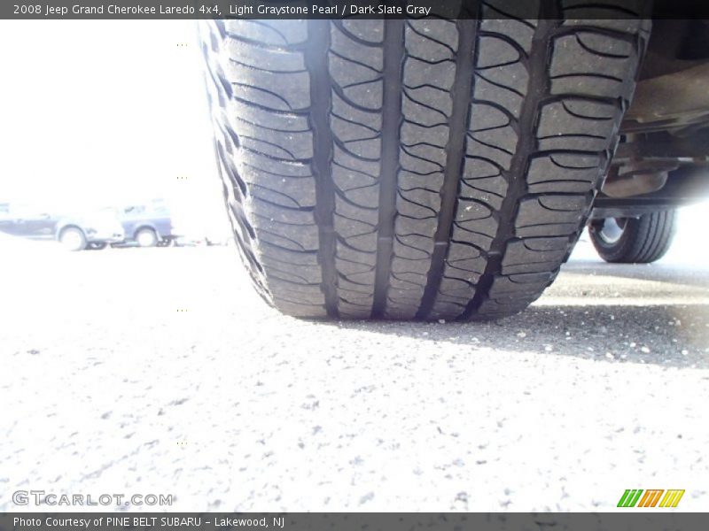 Light Graystone Pearl / Dark Slate Gray 2008 Jeep Grand Cherokee Laredo 4x4