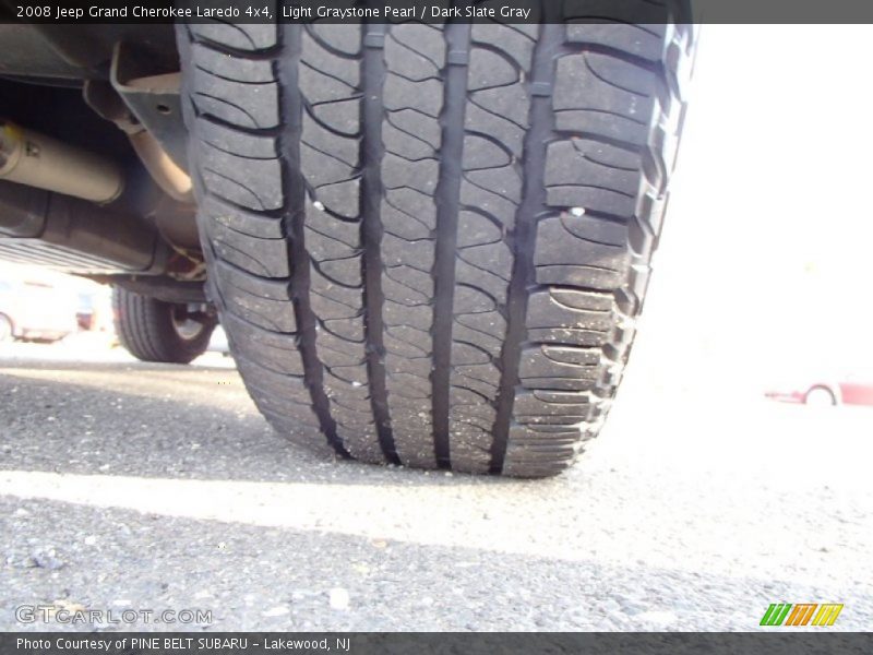 Light Graystone Pearl / Dark Slate Gray 2008 Jeep Grand Cherokee Laredo 4x4