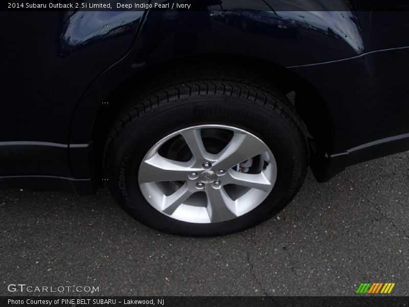 Deep Indigo Pearl / Ivory 2014 Subaru Outback 2.5i Limited