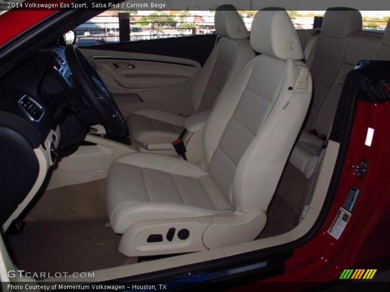  2014 Eos Sport Cornsilk Beige Interior