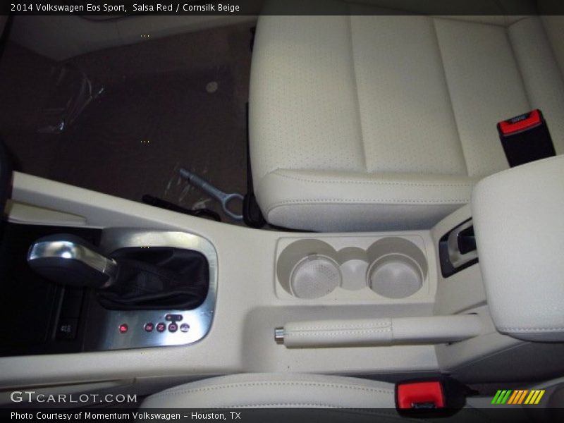Salsa Red / Cornsilk Beige 2014 Volkswagen Eos Sport