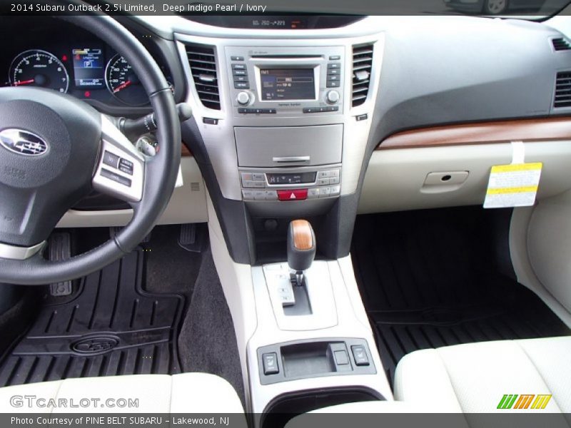 Deep Indigo Pearl / Ivory 2014 Subaru Outback 2.5i Limited