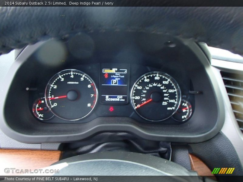 Deep Indigo Pearl / Ivory 2014 Subaru Outback 2.5i Limited