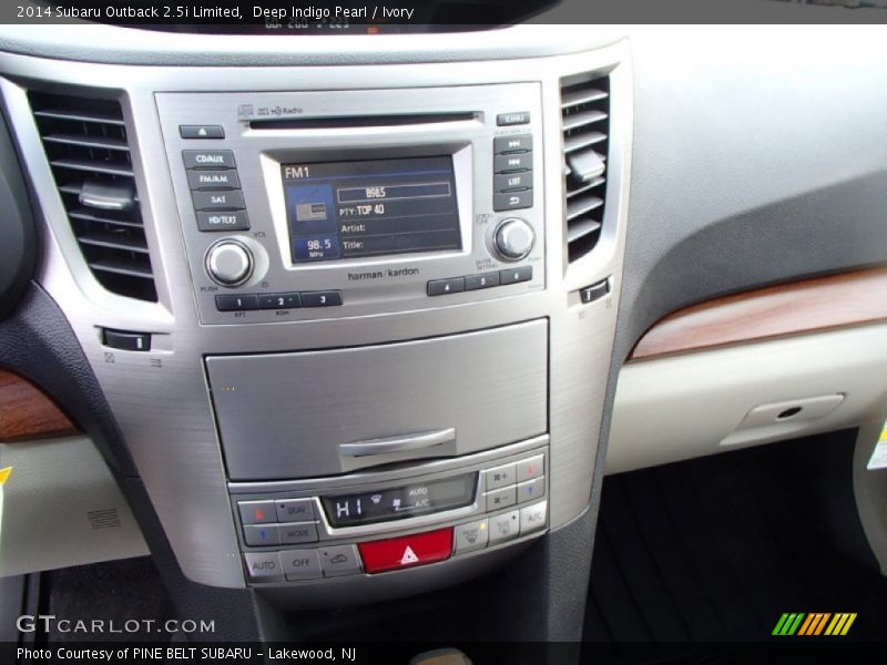 Deep Indigo Pearl / Ivory 2014 Subaru Outback 2.5i Limited