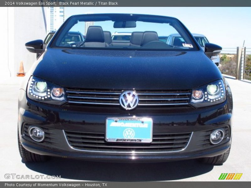 Black Pearl Metallic / Titan Black 2014 Volkswagen Eos Sport
