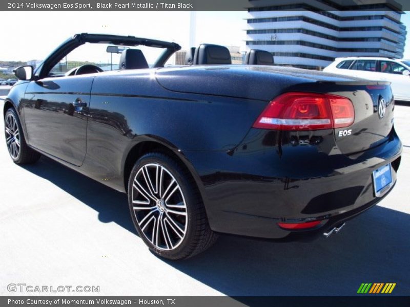Black Pearl Metallic / Titan Black 2014 Volkswagen Eos Sport