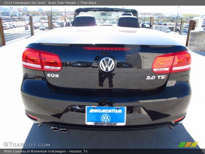 Black Pearl Metallic / Titan Black 2014 Volkswagen Eos Sport