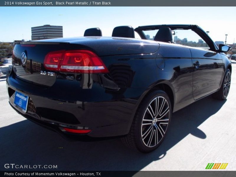 Black Pearl Metallic / Titan Black 2014 Volkswagen Eos Sport