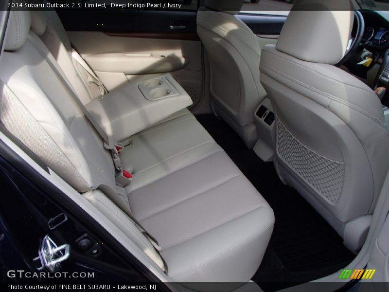 Deep Indigo Pearl / Ivory 2014 Subaru Outback 2.5i Limited