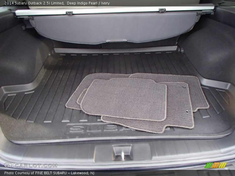 Deep Indigo Pearl / Ivory 2014 Subaru Outback 2.5i Limited