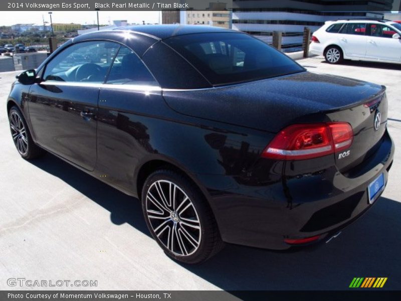 Black Pearl Metallic / Titan Black 2014 Volkswagen Eos Sport