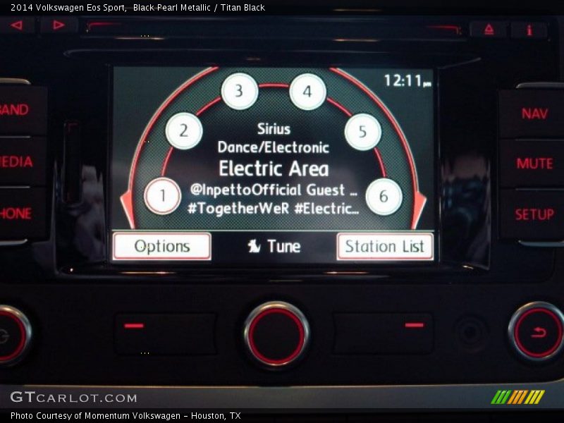 Black Pearl Metallic / Titan Black 2014 Volkswagen Eos Sport