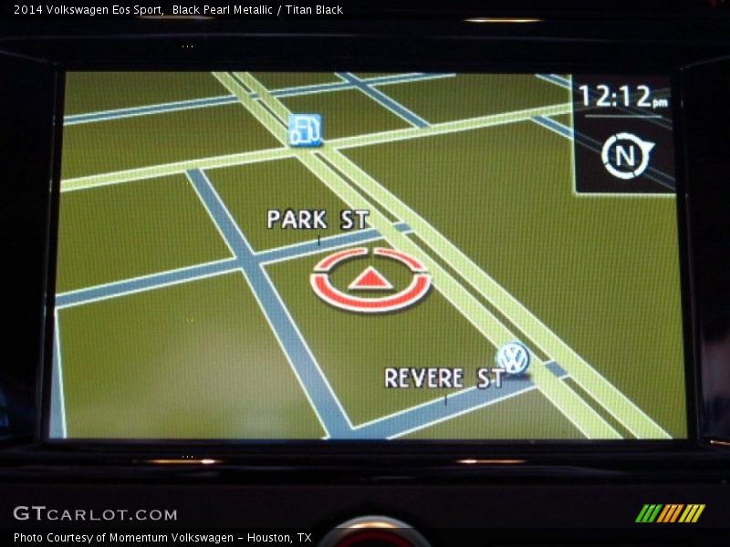 Black Pearl Metallic / Titan Black 2014 Volkswagen Eos Sport