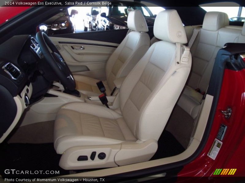  2014 Eos Executive Cornsilk Beige Interior