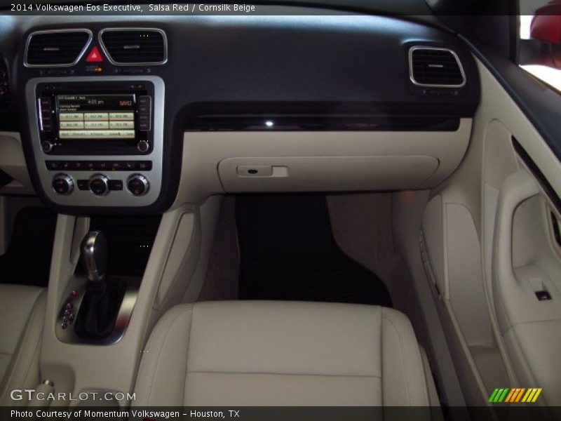 Salsa Red / Cornsilk Beige 2014 Volkswagen Eos Executive