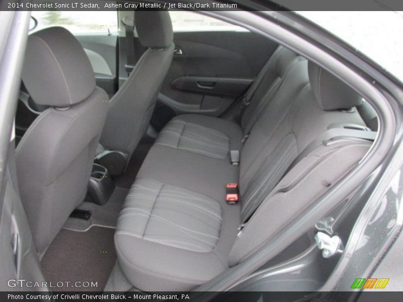 Ashen Gray Metallic / Jet Black/Dark Titanium 2014 Chevrolet Sonic LT Sedan