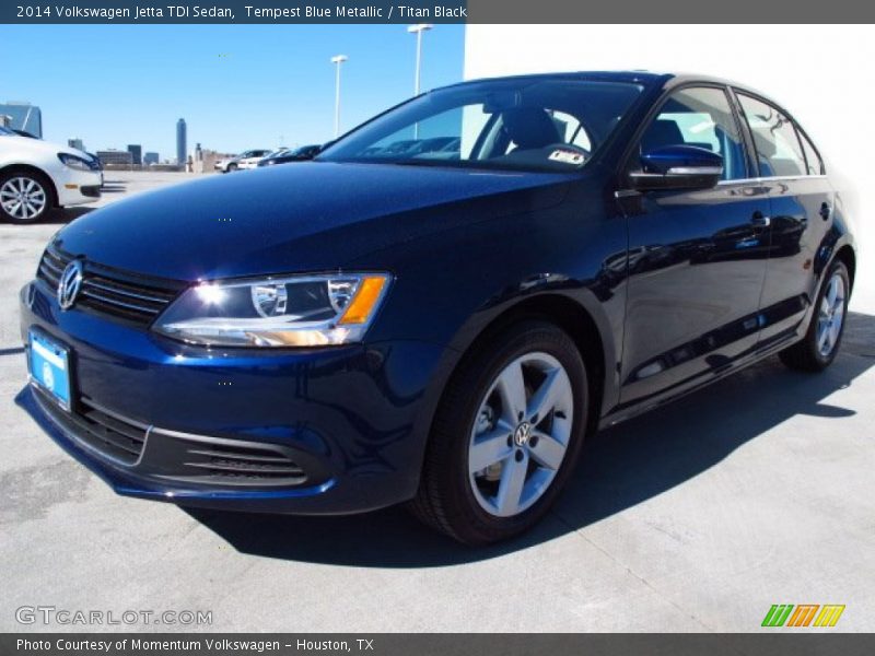 Front 3/4 View of 2014 Jetta TDI Sedan