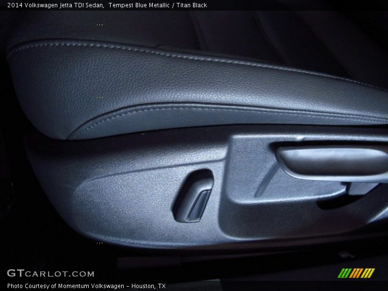 Tempest Blue Metallic / Titan Black 2014 Volkswagen Jetta TDI Sedan