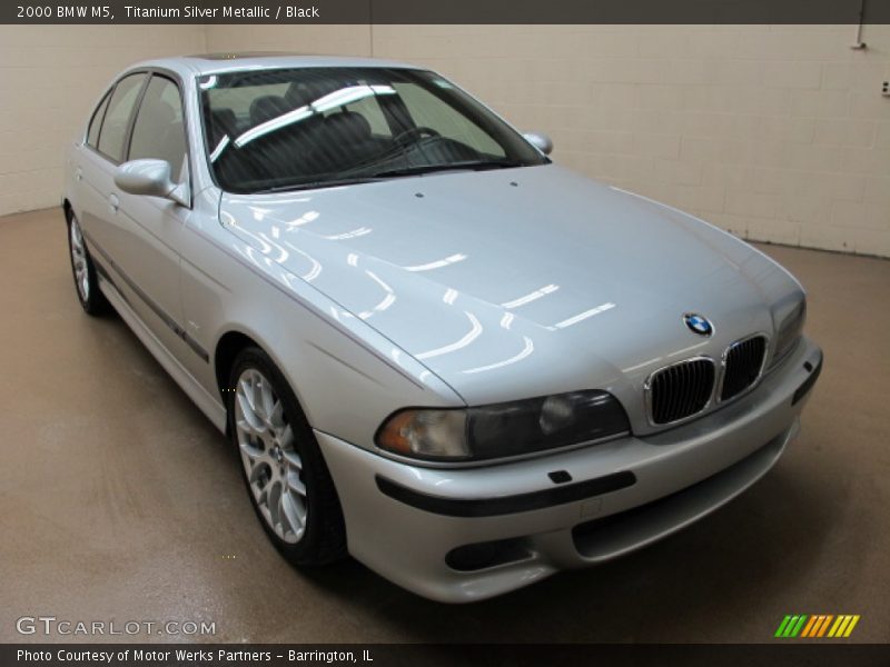 Titanium Silver Metallic / Black 2000 BMW M5