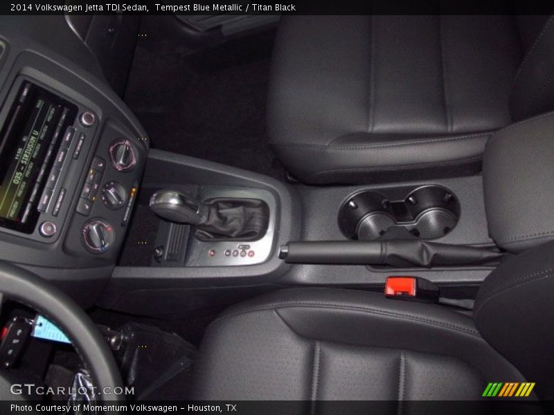 Tempest Blue Metallic / Titan Black 2014 Volkswagen Jetta TDI Sedan