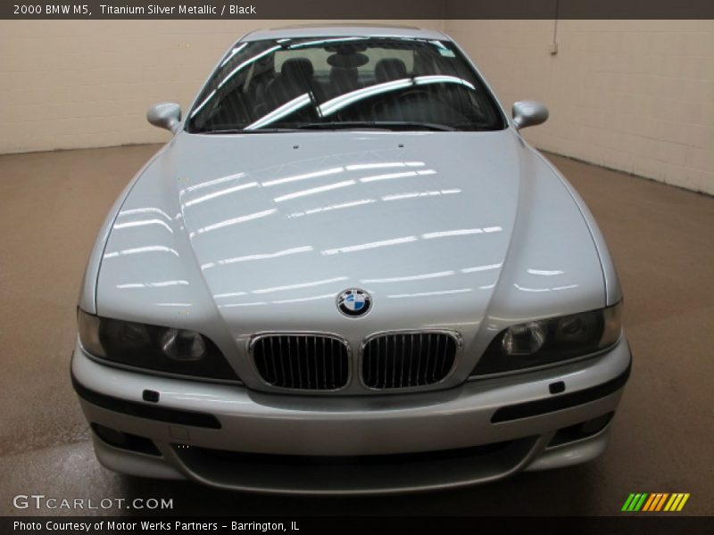 Titanium Silver Metallic / Black 2000 BMW M5