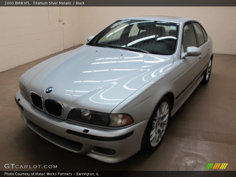 Titanium Silver Metallic / Black 2000 BMW M5