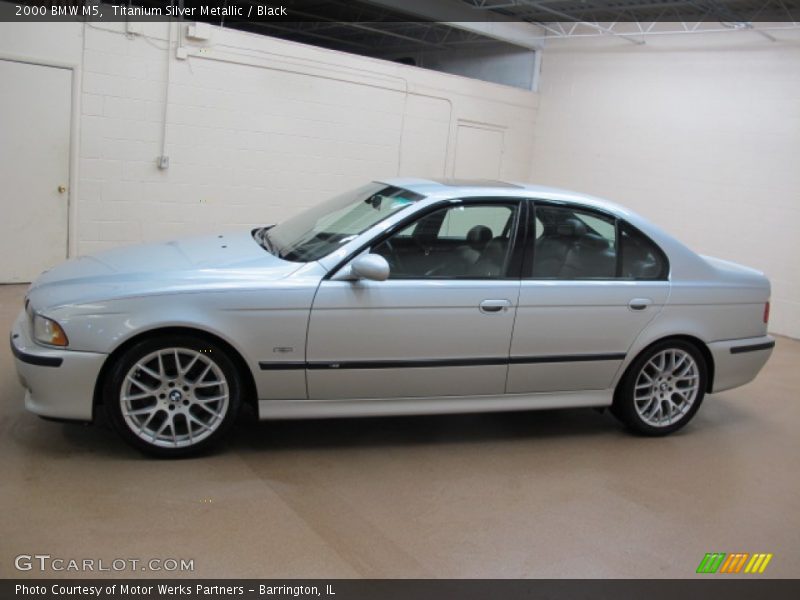 Titanium Silver Metallic / Black 2000 BMW M5