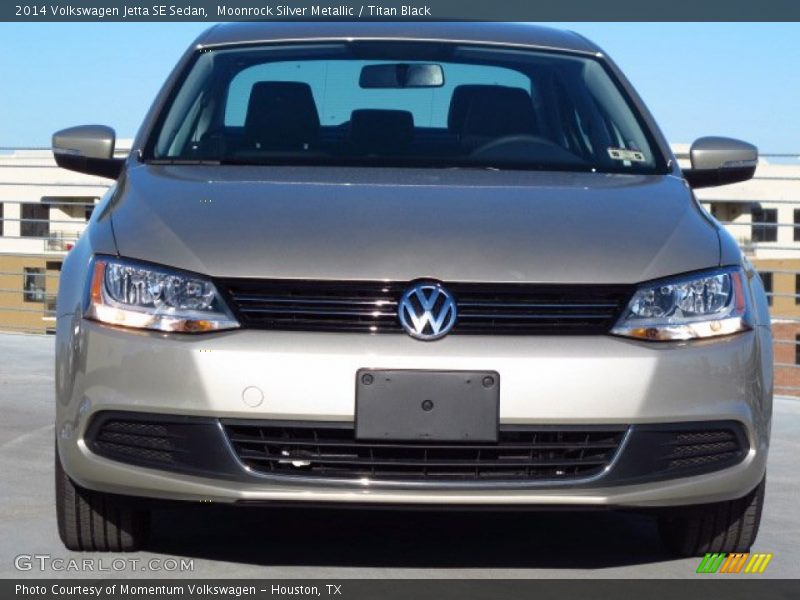 Moonrock Silver Metallic / Titan Black 2014 Volkswagen Jetta SE Sedan