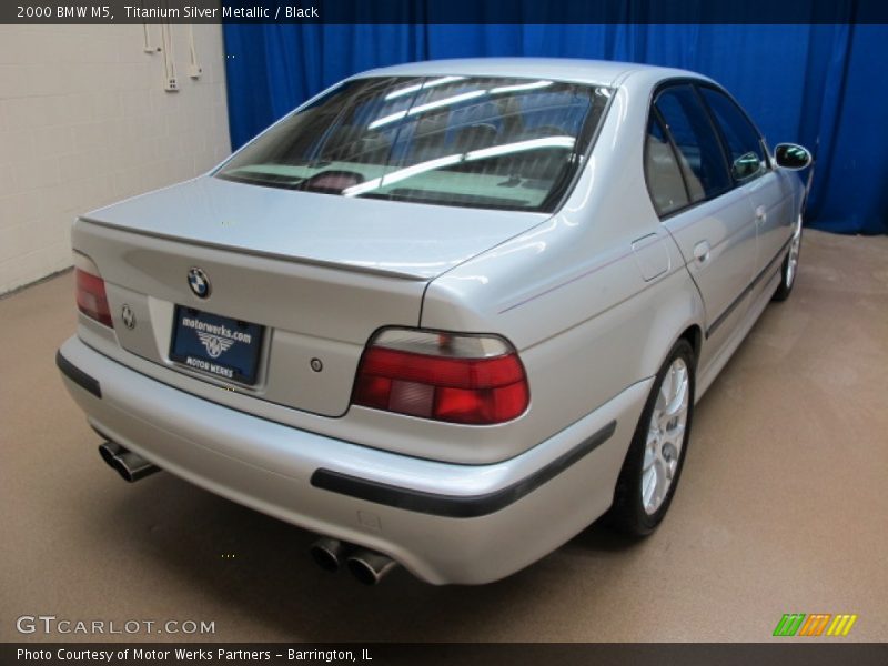 Titanium Silver Metallic / Black 2000 BMW M5