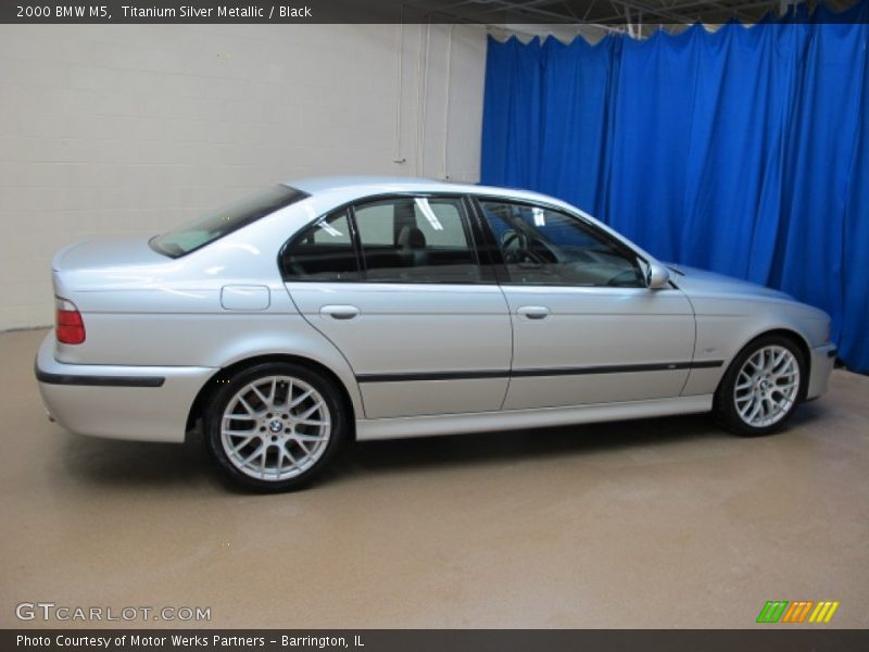 Titanium Silver Metallic / Black 2000 BMW M5