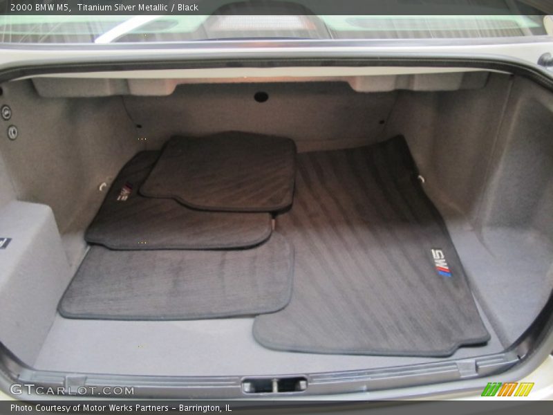 Titanium Silver Metallic / Black 2000 BMW M5