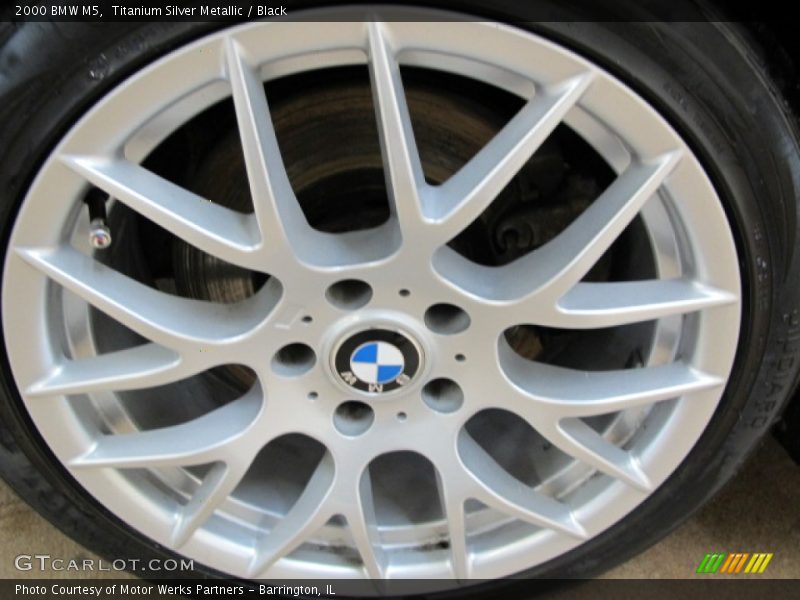 Titanium Silver Metallic / Black 2000 BMW M5