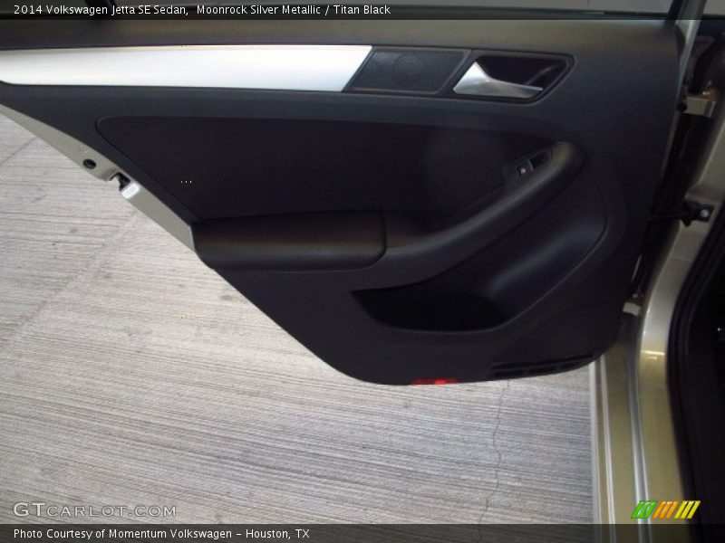 Moonrock Silver Metallic / Titan Black 2014 Volkswagen Jetta SE Sedan