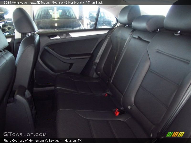 Moonrock Silver Metallic / Titan Black 2014 Volkswagen Jetta SE Sedan